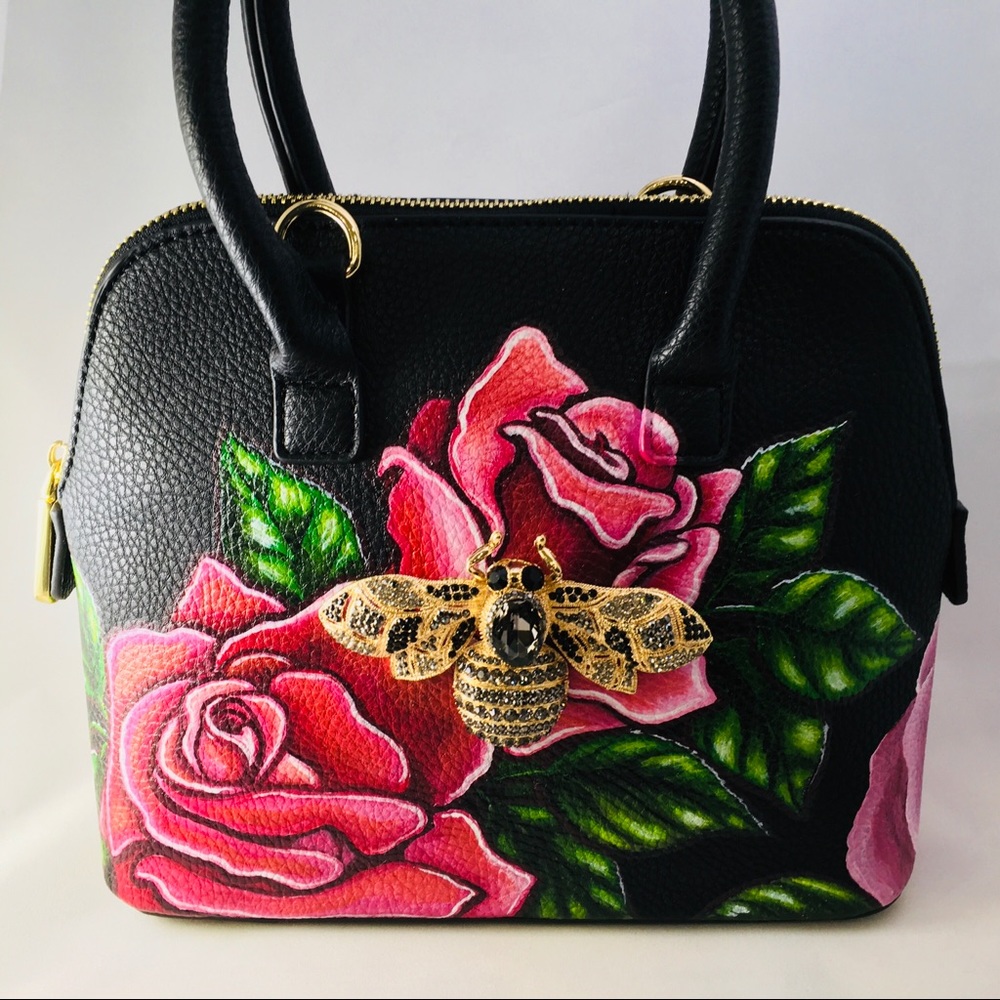 Hand painted purse